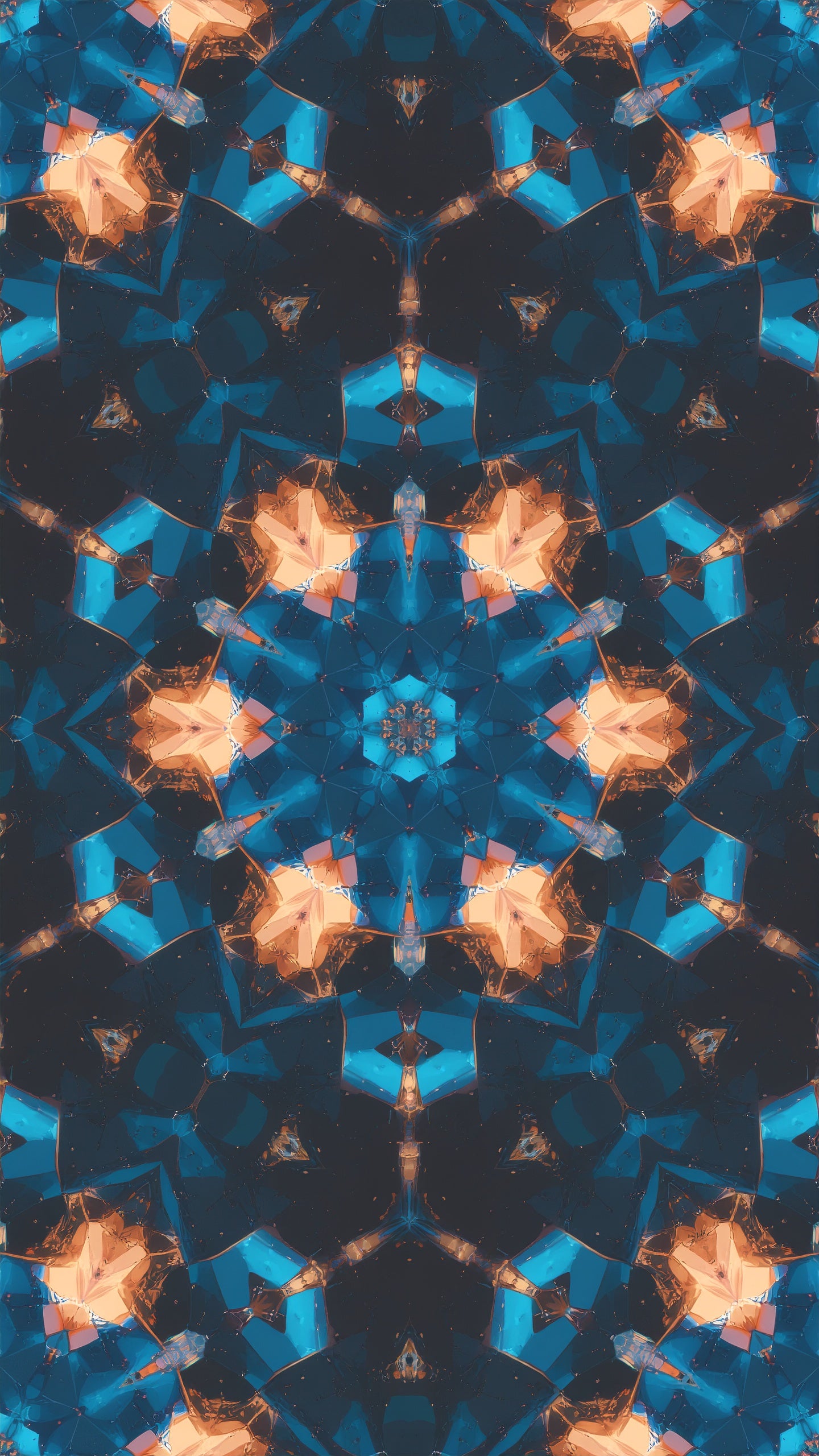 Quantum Girih Tiling Wallpaper