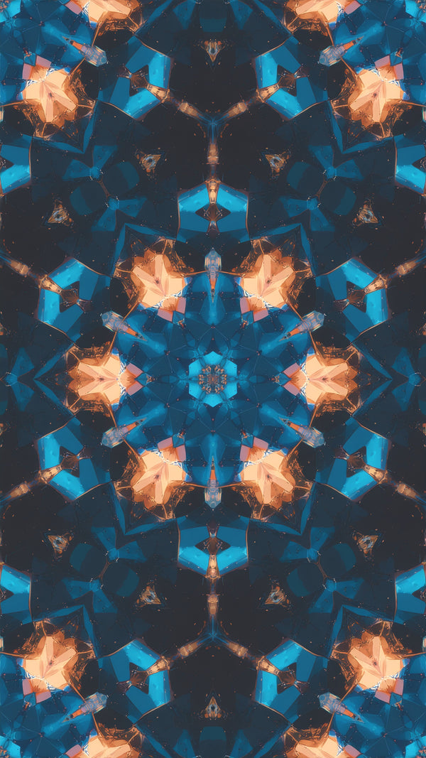 Quantum Girih Tiling Wallpaper