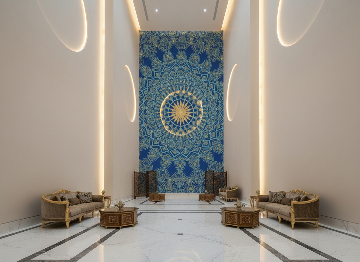 Ottoman Dome Wallpaper - Architectural Statements Collection