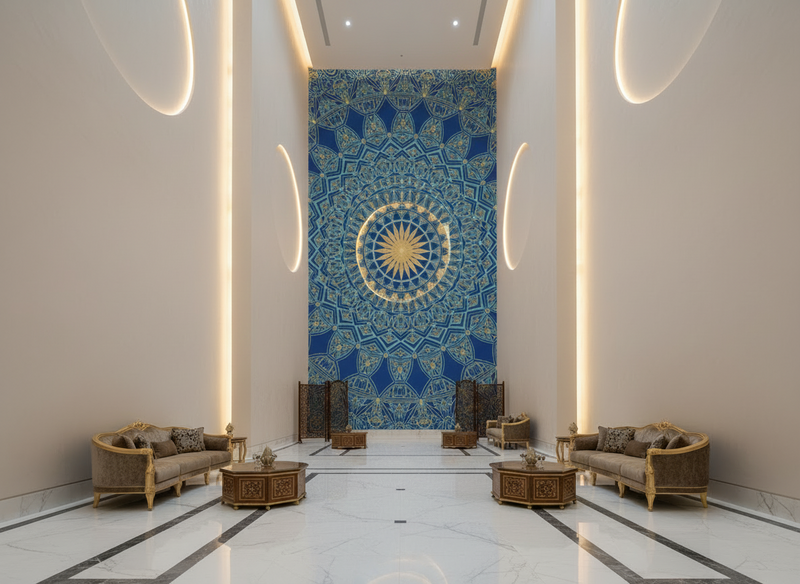 Ottoman Dome Wallpaper - Architectural Statements Collection