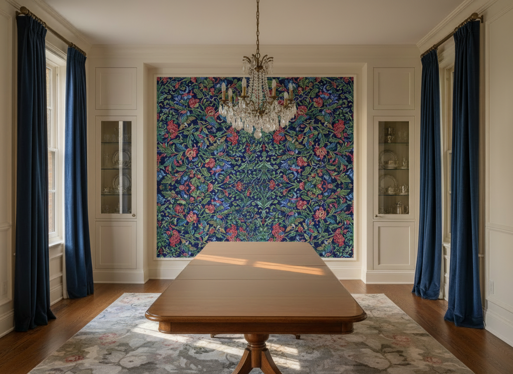 Mughal Jungle Wallpaper - Storyteller's Garden Collection