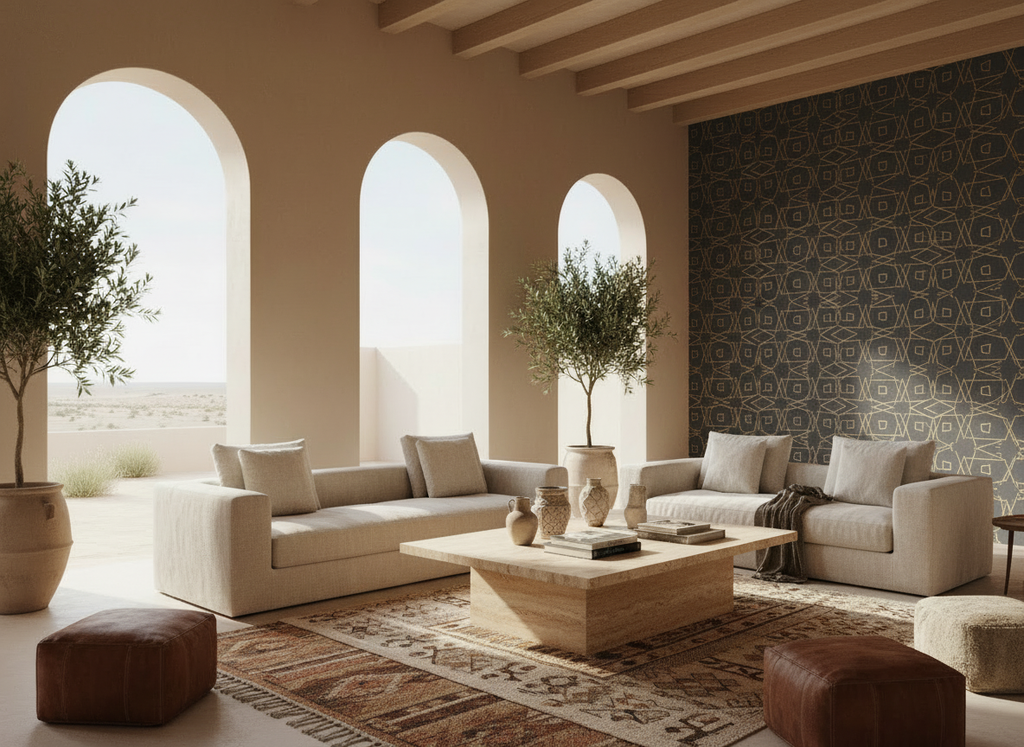 Alhambra Infinity Wallpaper - Geometric Sanctuary Collection